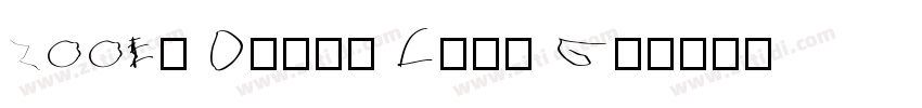 ZOOEs Daily Cash Gi字体转换